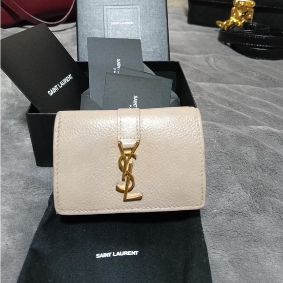 Handbags - YSL short wallet